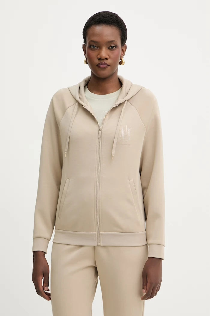 Armani Exchange суичър дамски от вискоза