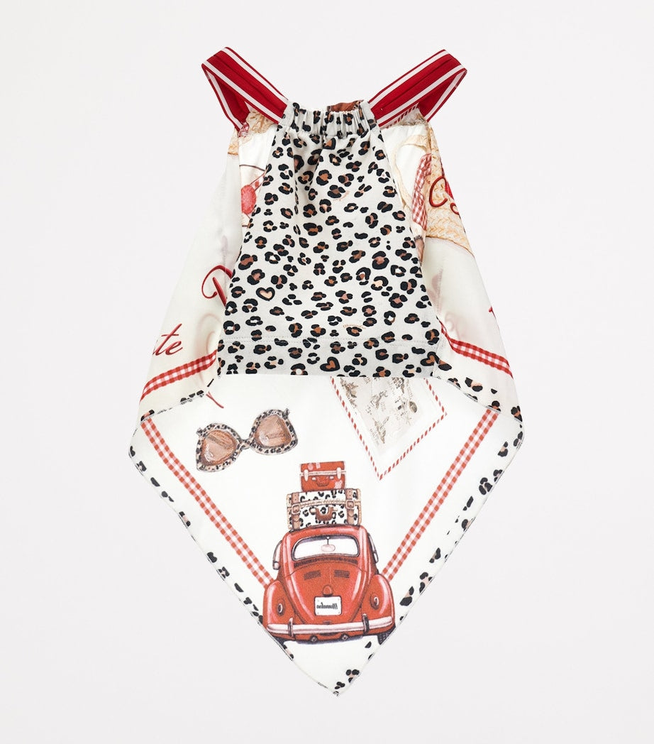 Handkerchief Top (2-12 Years) ROSSO