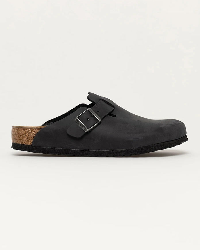 Nubuk Birkenstock Boston SFB Terlik