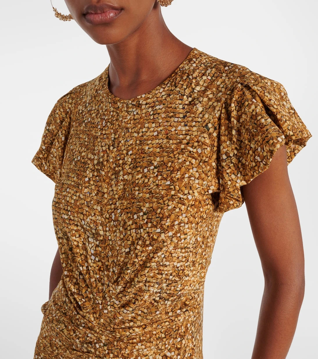 Isabel Marant - Terena printed silk-blend midi dress