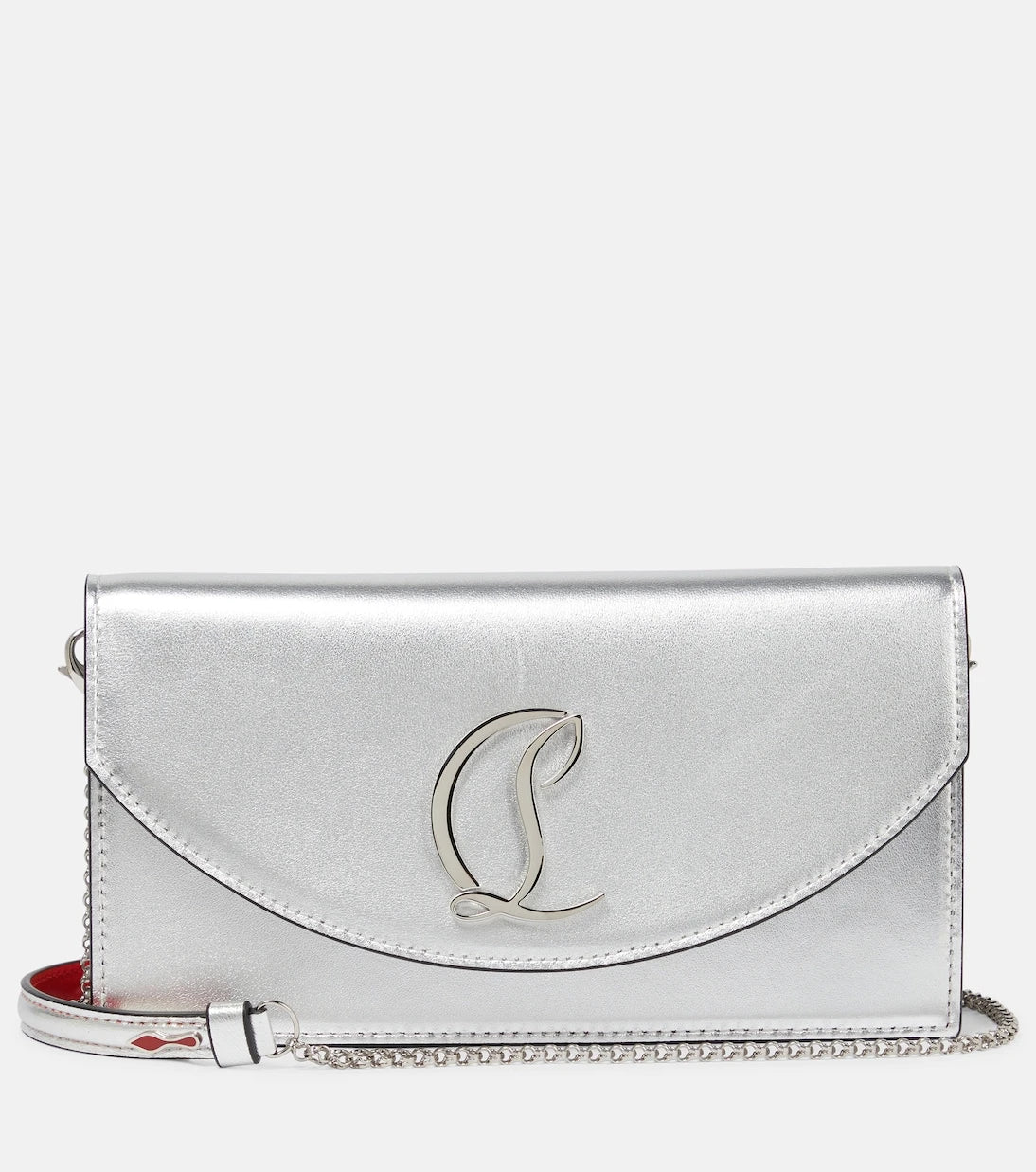 Christian Louboutin - Loubi54 leather clutch