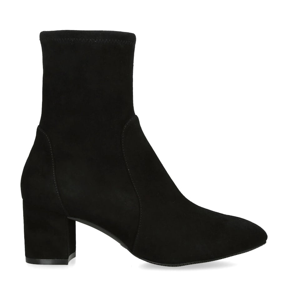 Stuart Weitzman Black Suede Yuliana Ankle Boots 60