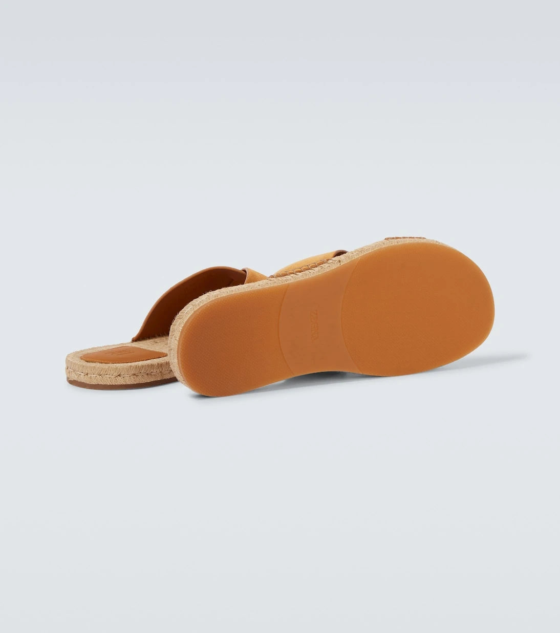 Zegna - Süet espadril sandaletler