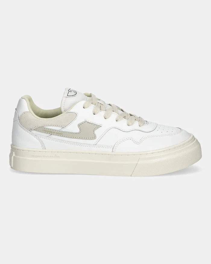 Stepney Workers Club PEARL S-STRIKE LEATHER Deri Sneakers