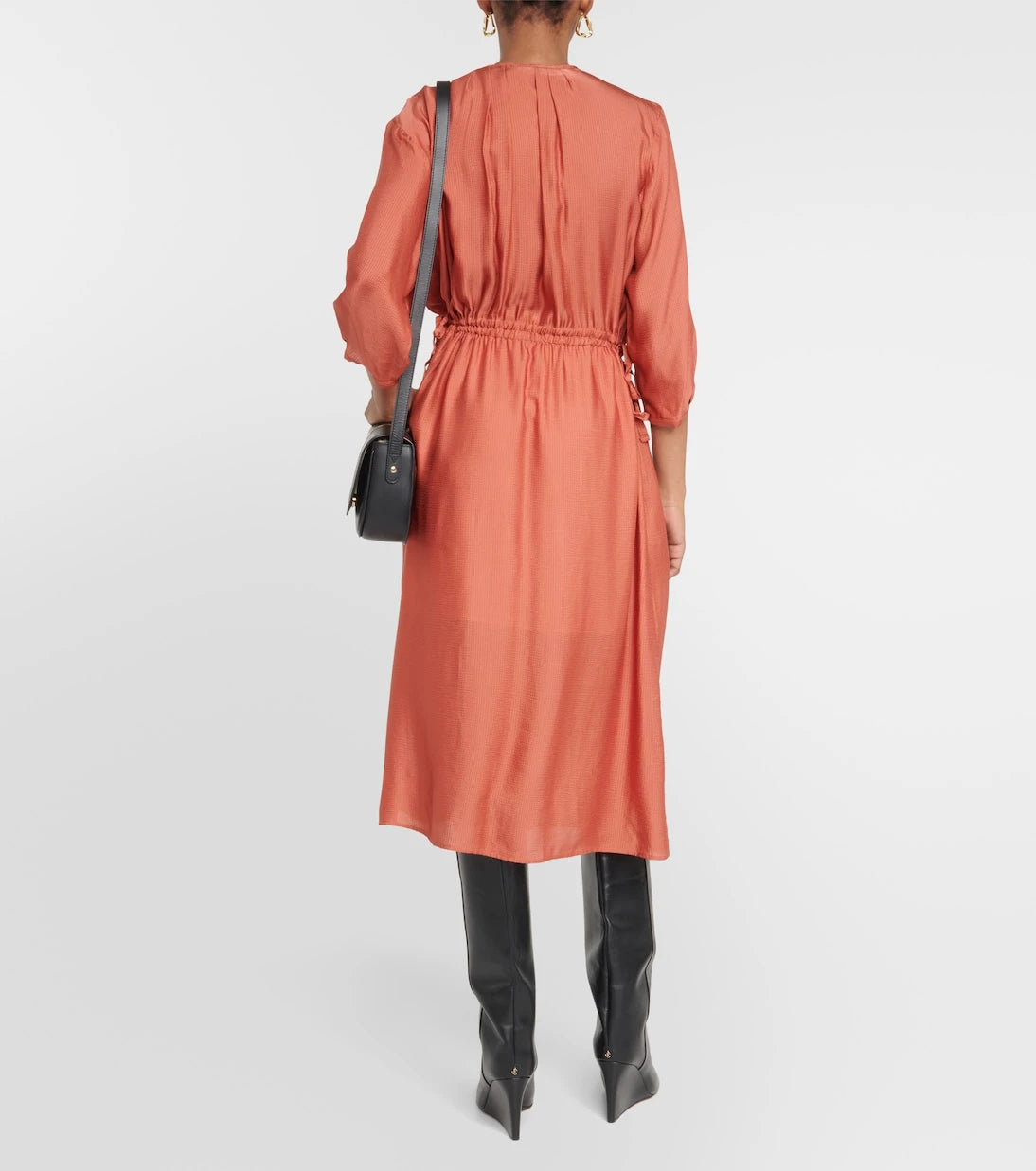 A.P.C. - Eve pleated jersey midi dress