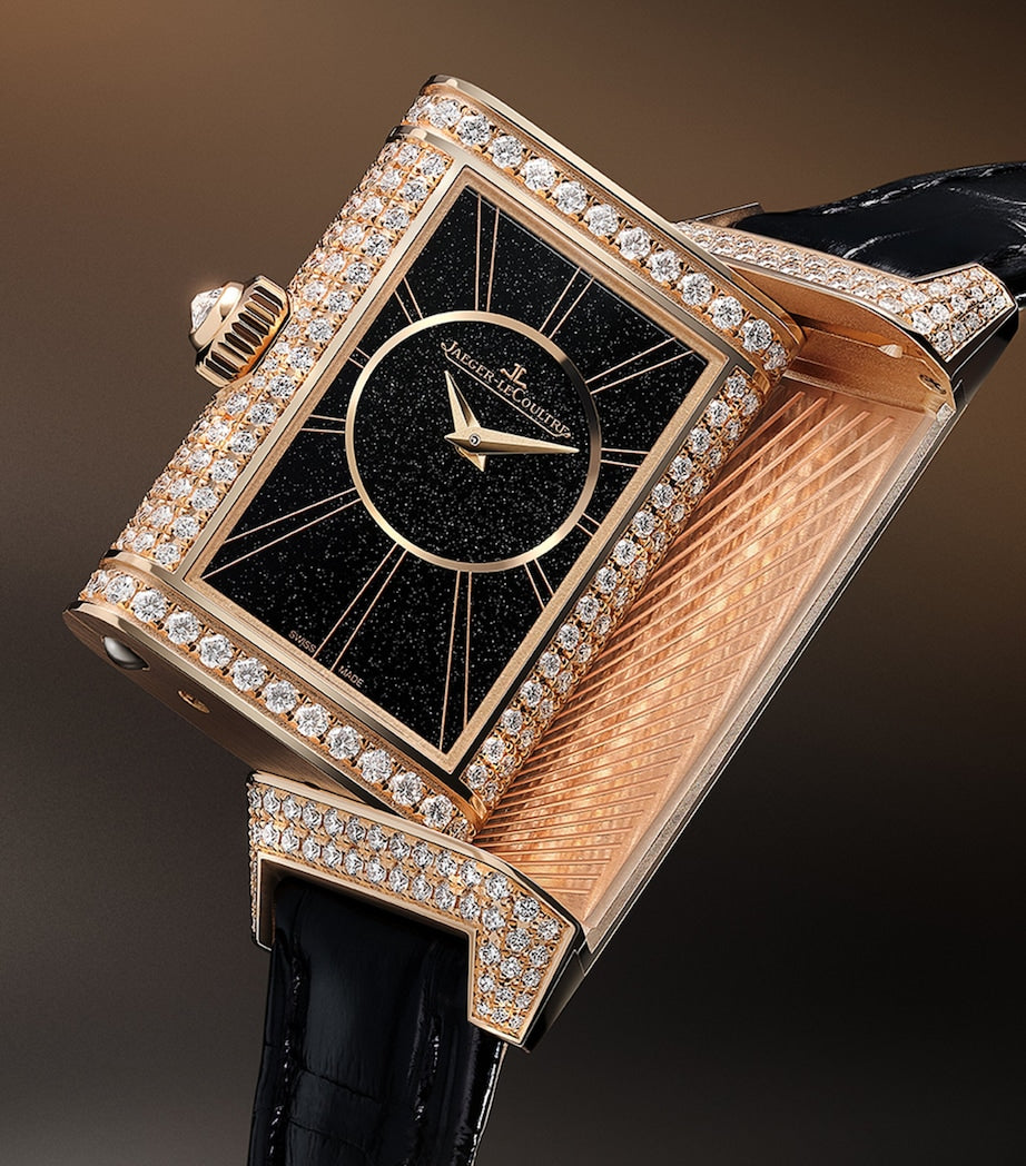 Pink Gold Reverso One Jewellery Watch 20mm