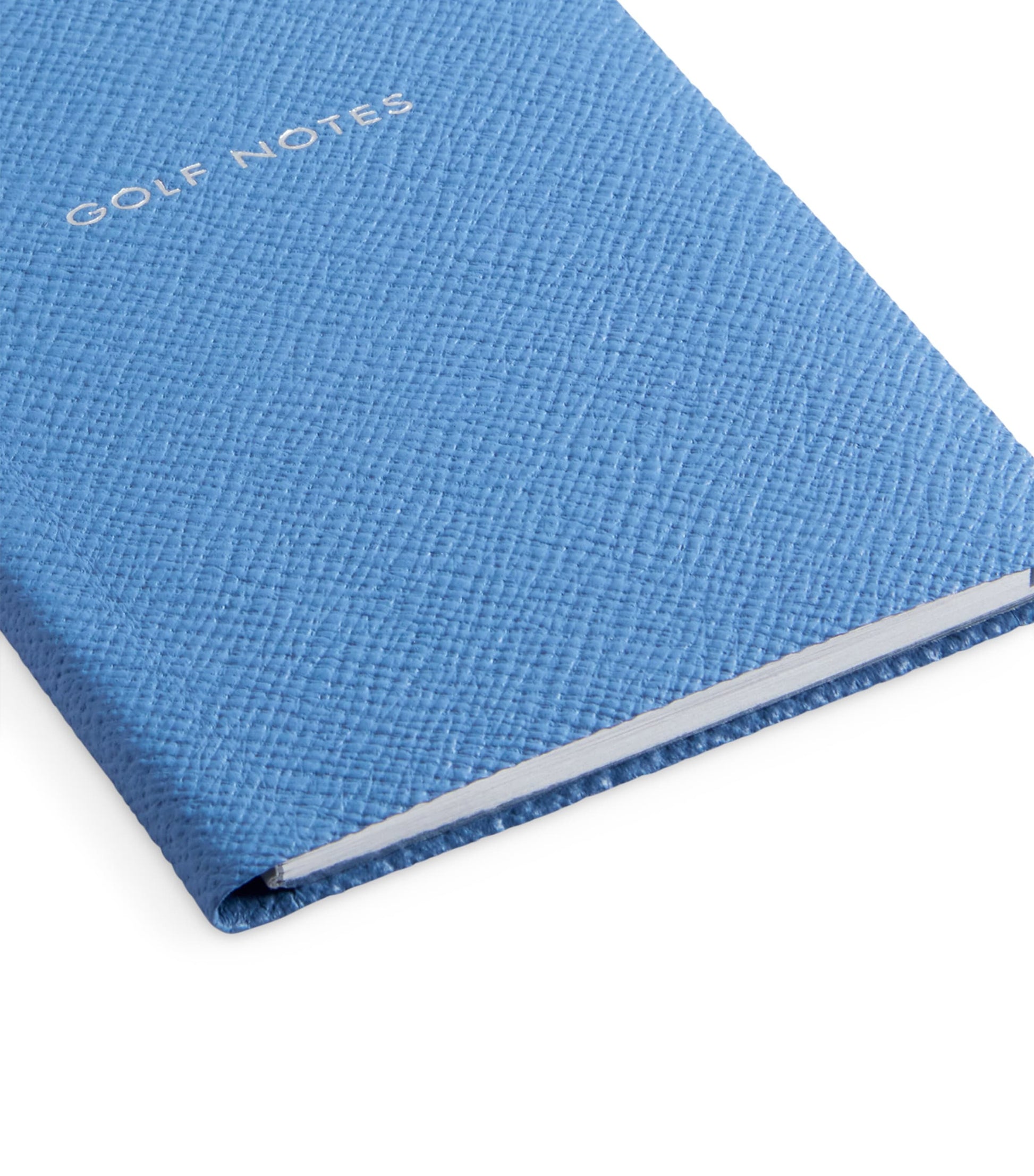 Smythson Leather Golf Notes Panama Notebook