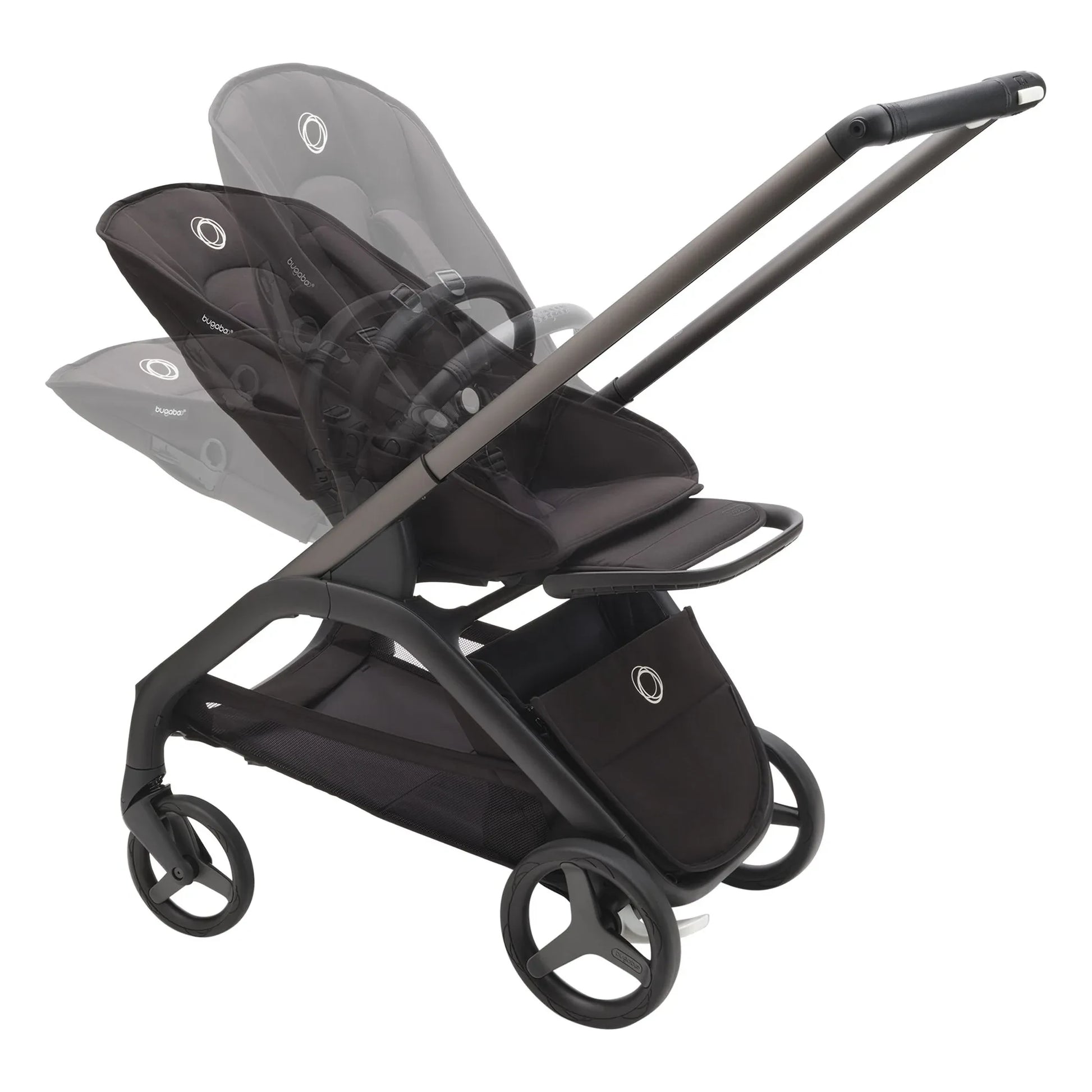 Bugaboo - Bugaboo Dragonfly City Stroller complete chassis black | Black