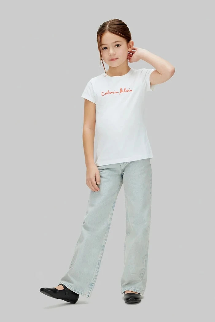 Calvin Klein Jeans тениска за деца от памук