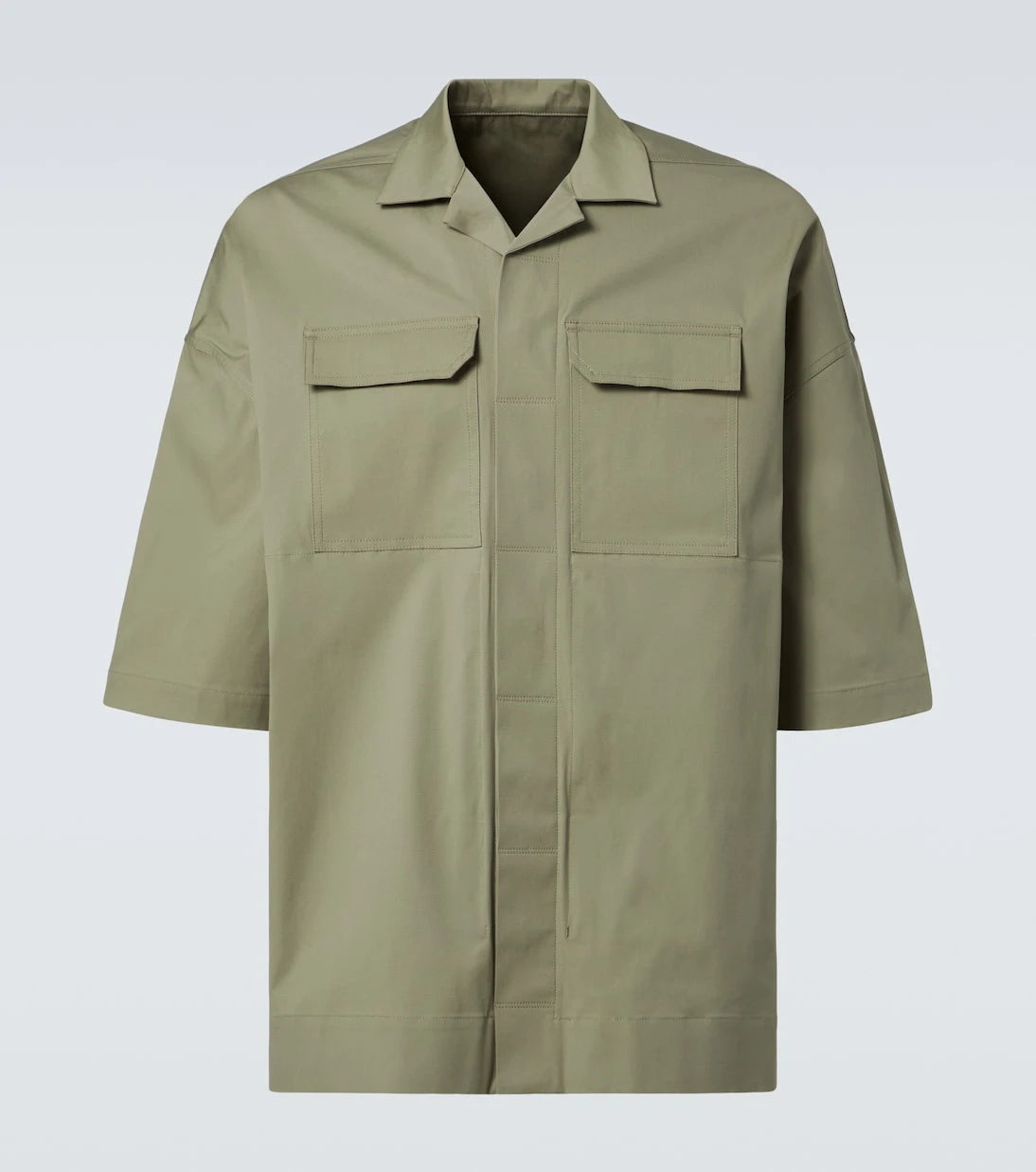 Rick Owens - Magnum Tommy cotton-blend poplin shirt