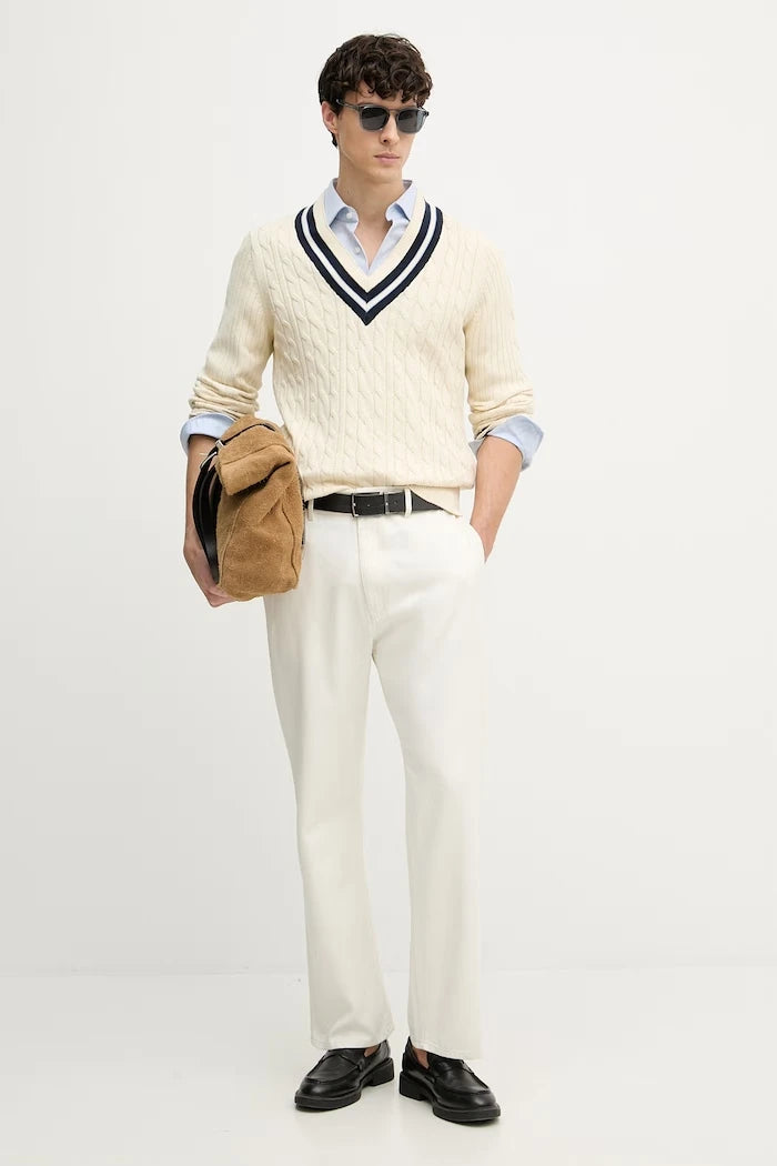 Hackett London erkek pamuklu kazak