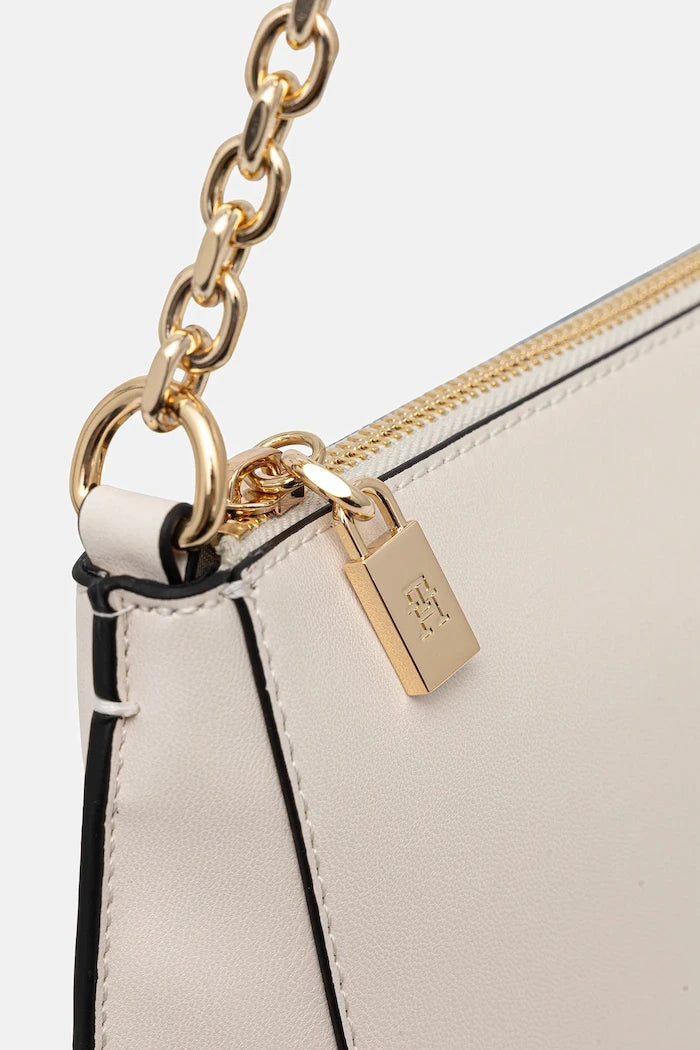 Кожена чанта Tommy Hilfiger