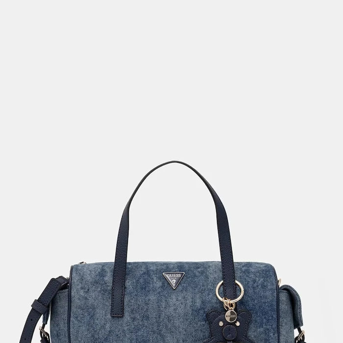 Guess denim kadın crossbody çanta KASSIE