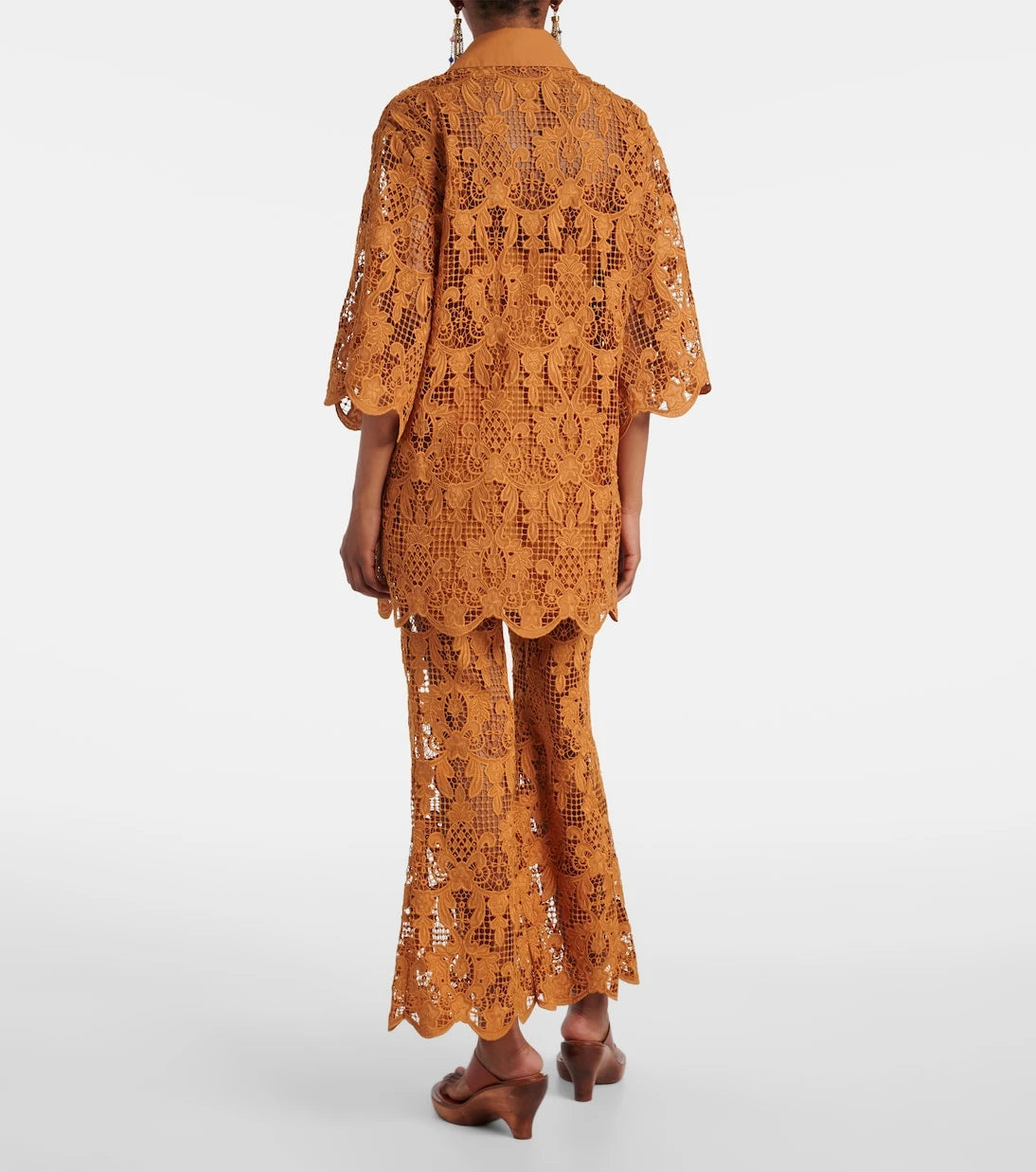 Zimmermann - Coco scalloped lace top