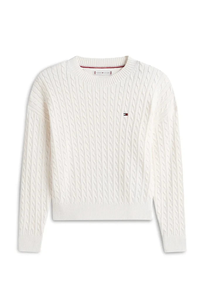 Детски памучен пуловер Tommy Hilfiger