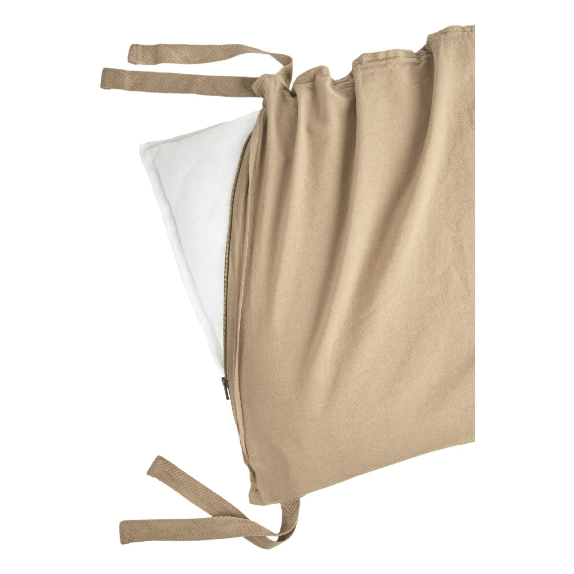 Nobodinoz - Wabi-Sabi Bed Bumper | Sand