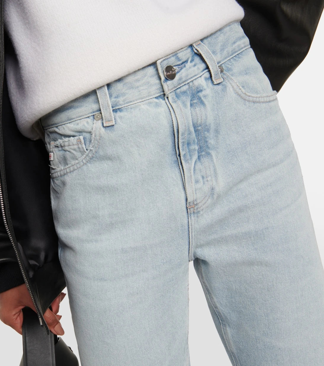 AG Jeans - x EmRata Clove mid-rise jeans