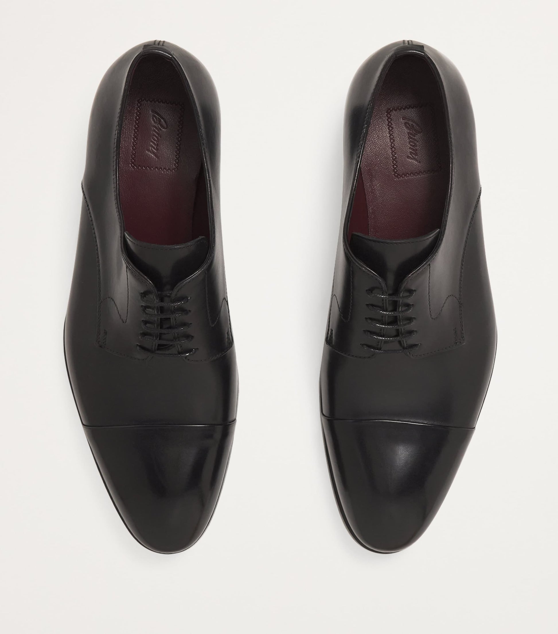 Brioni Leather Derby Shoes