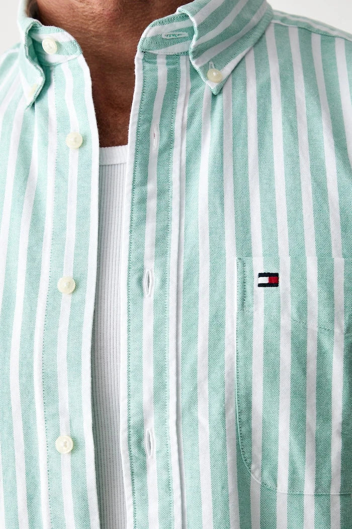 Tommy Hilfiger Erkek Pamuk Gömlek