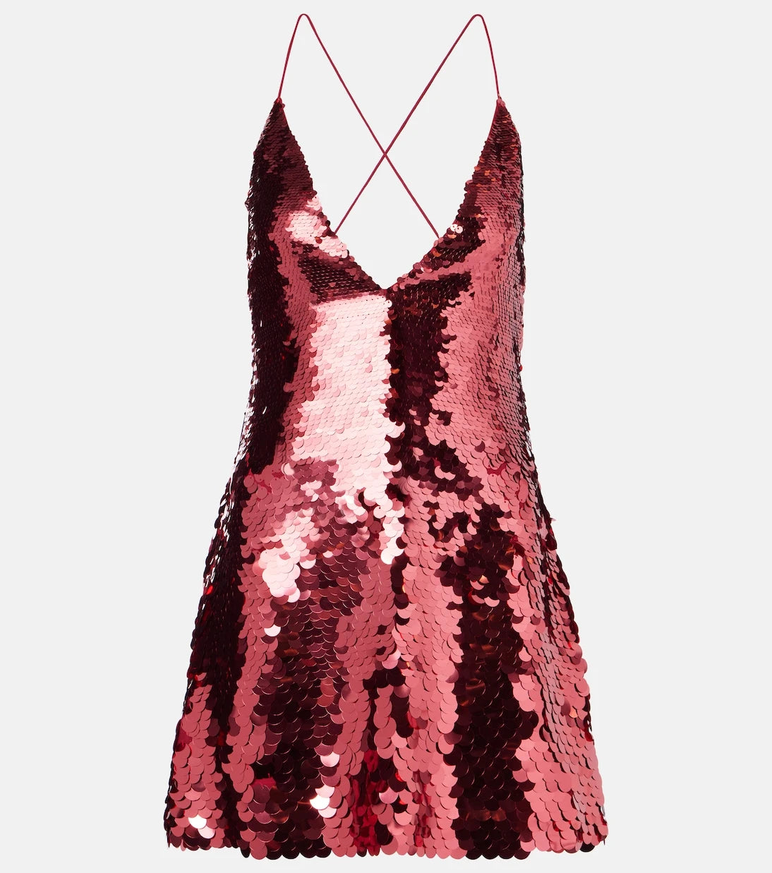 Alex Perry - Sequined open-back minidress