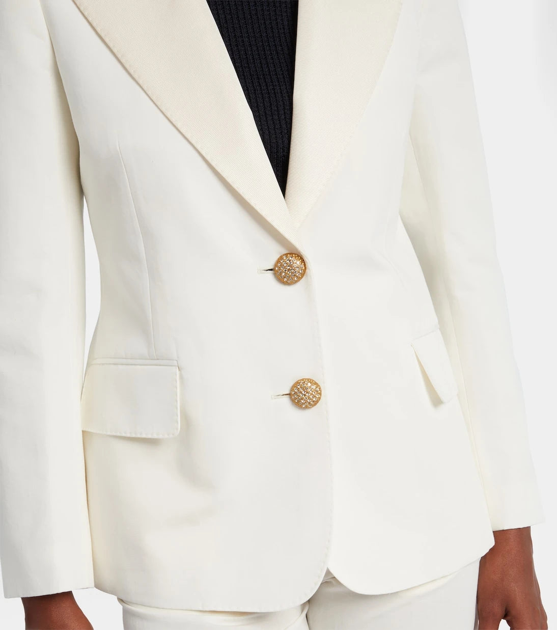 Valentino - Cotton and linen blazer