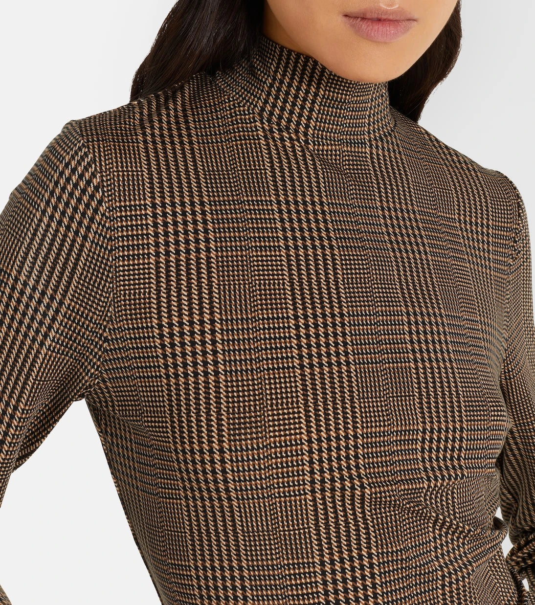 Veronica Beard - Nate houndstooth jersey top