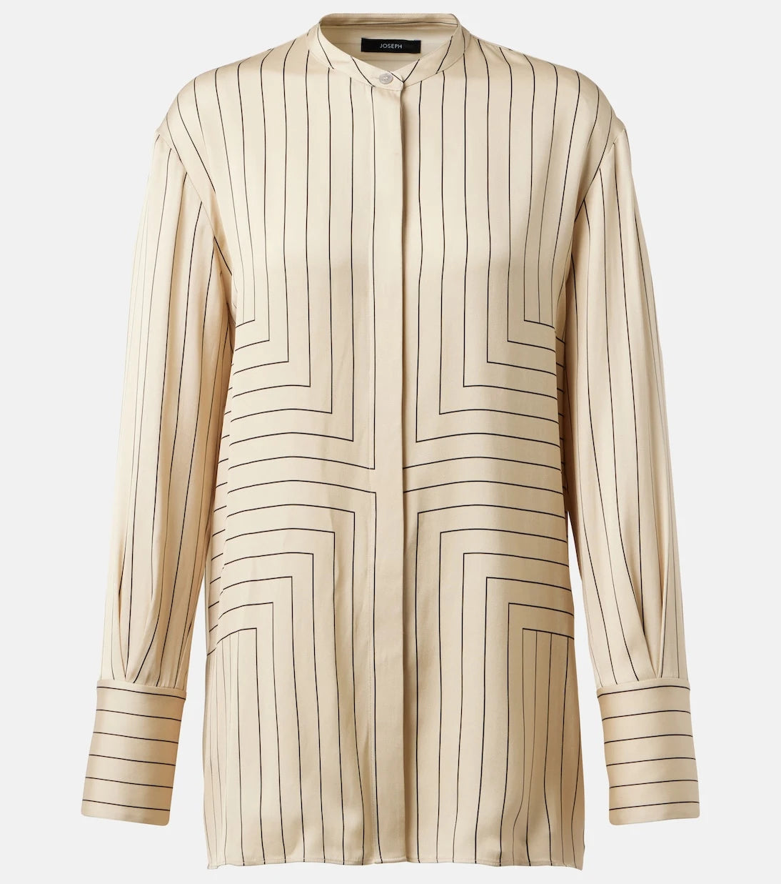 Joseph - Athena striped silk-blend shirt