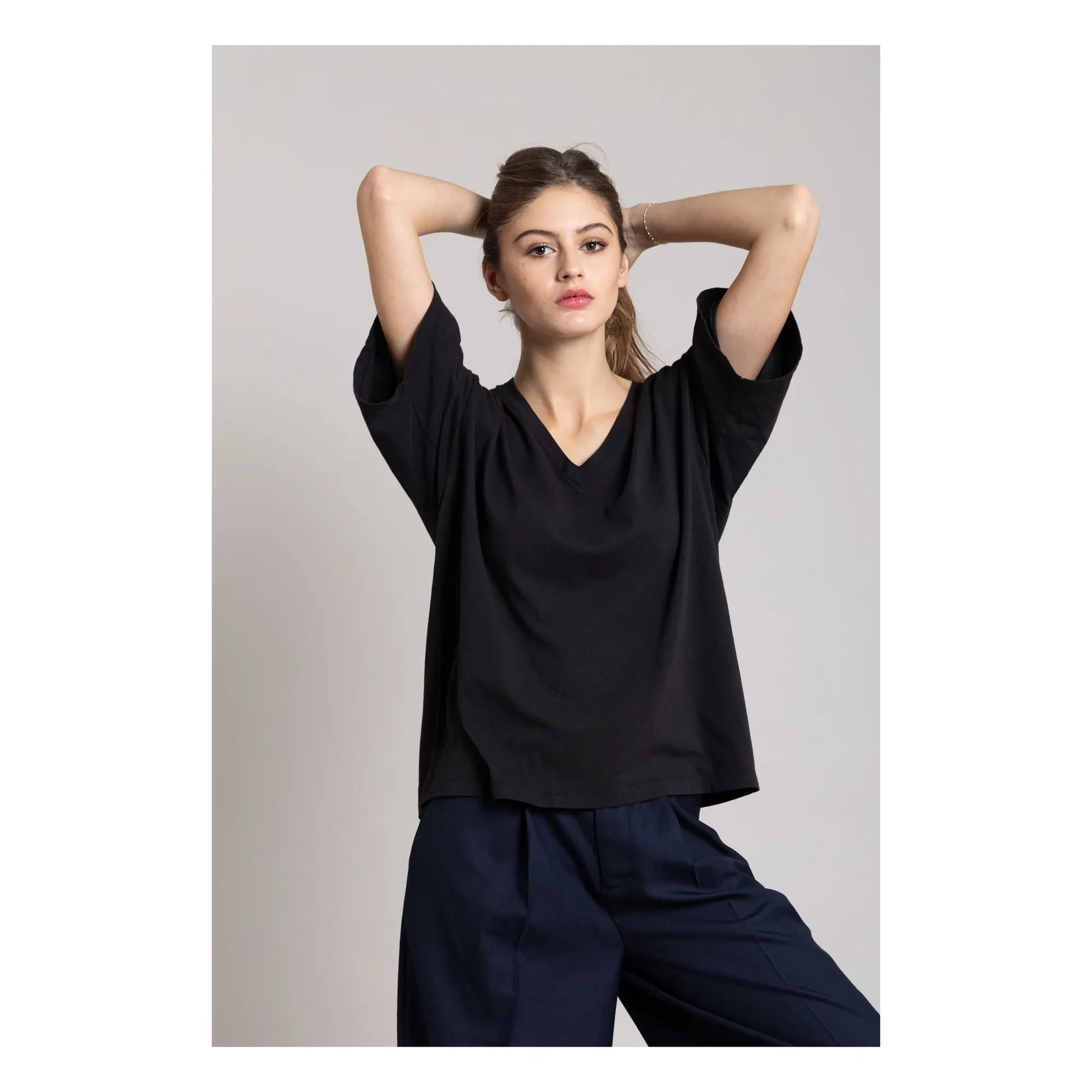 Smallable Woman - Cloud T-shirt Organic cotton | Black