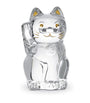 Baccarat Maneki Neko Cat Figurine