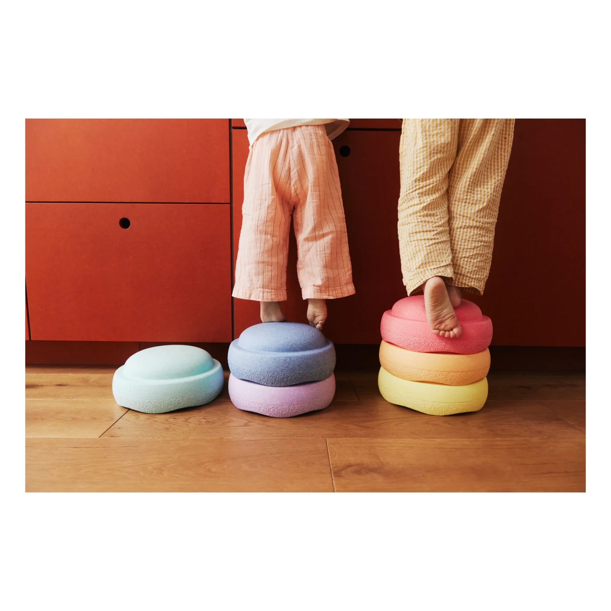 Stapelstein - Original rainbow | Pastel