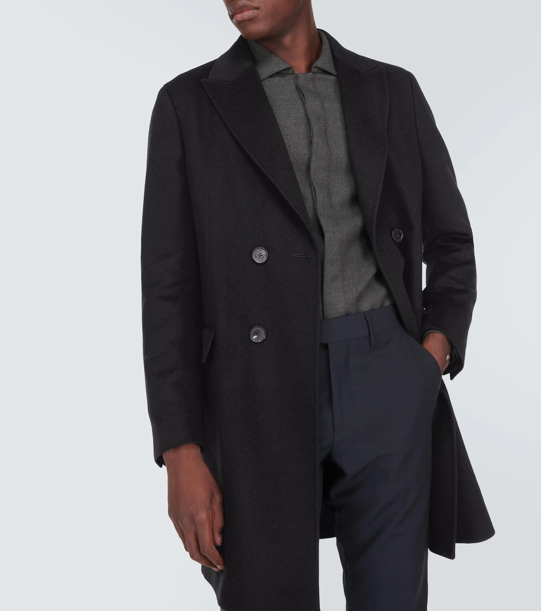 Zegna - Wool and cashmere-blend coat