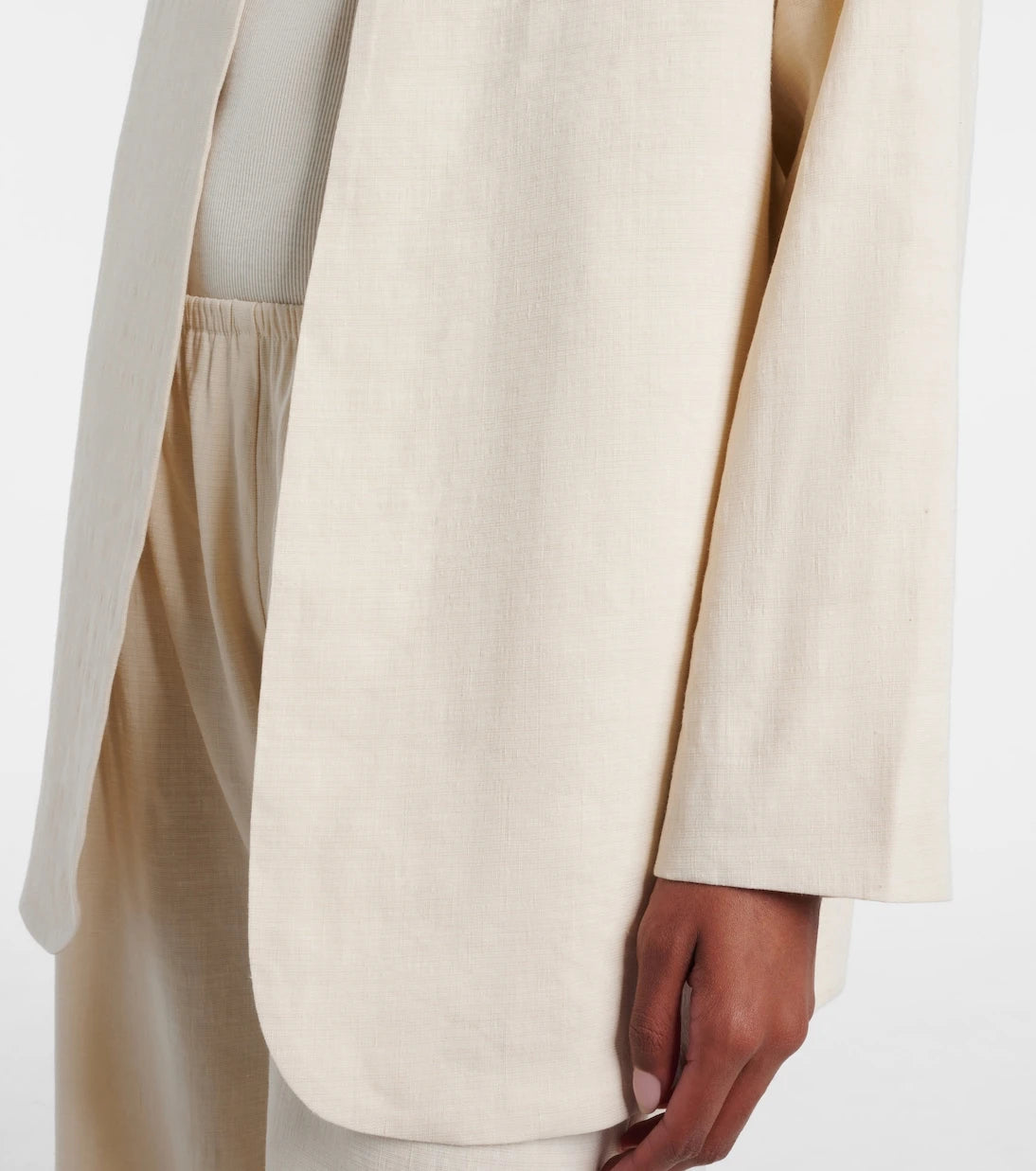 Leset - Belle linen-blend jacket