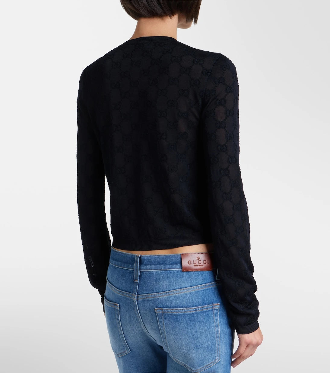 Gucci - GG crêpe cardigan