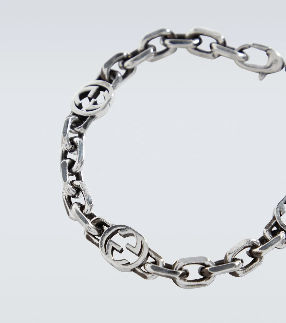Gucci - Silver Interlocking G bracelet