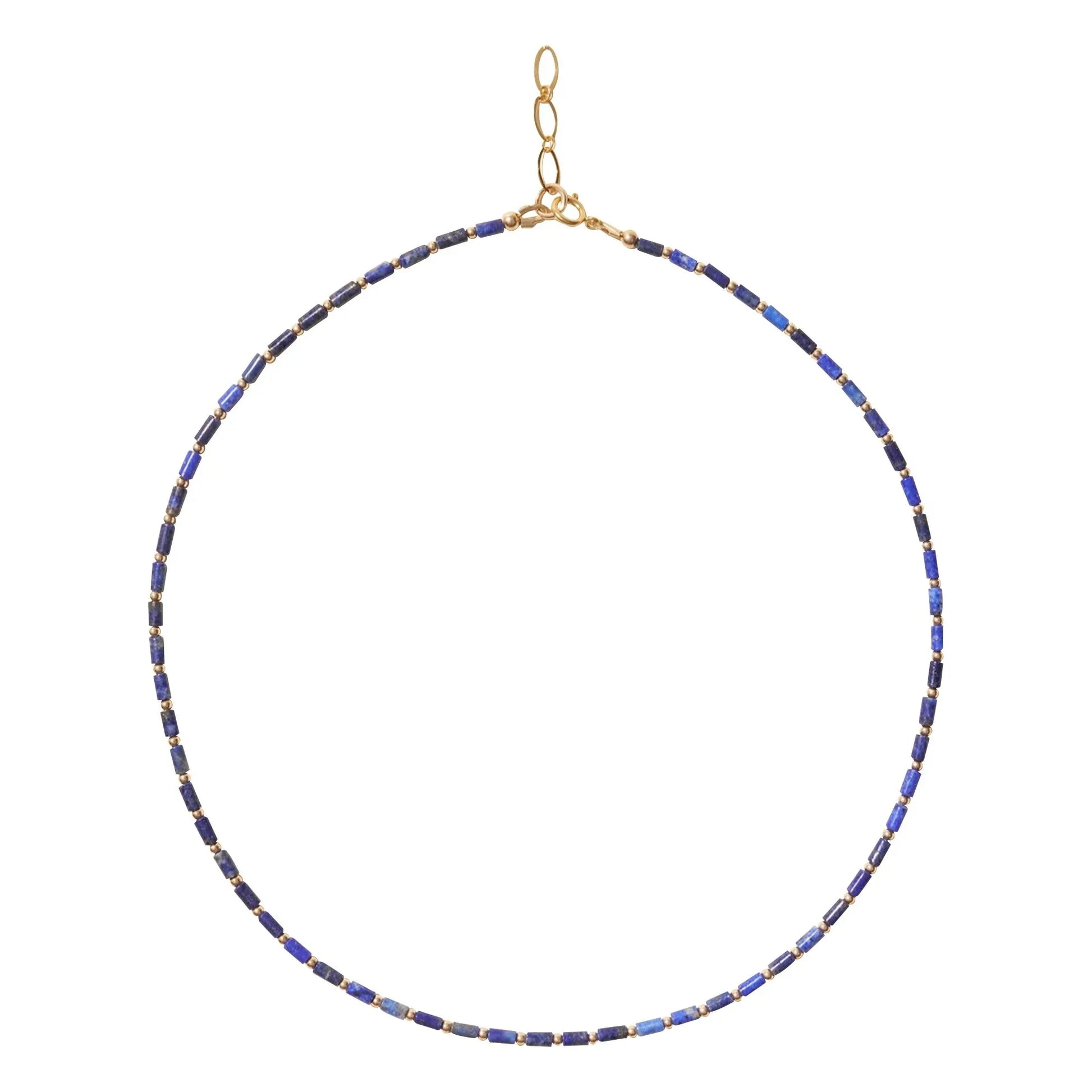 Camille Colette Studio - Baia Lapis Lazuli necklace | Blue
