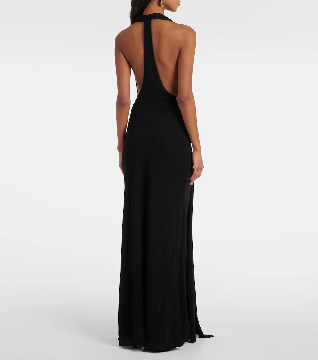 Christopher Esber - Trapeze draped jersey gown