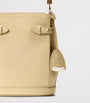 Ralph Lauren Collection Beige Small Leather RL 888 Bucket Bag