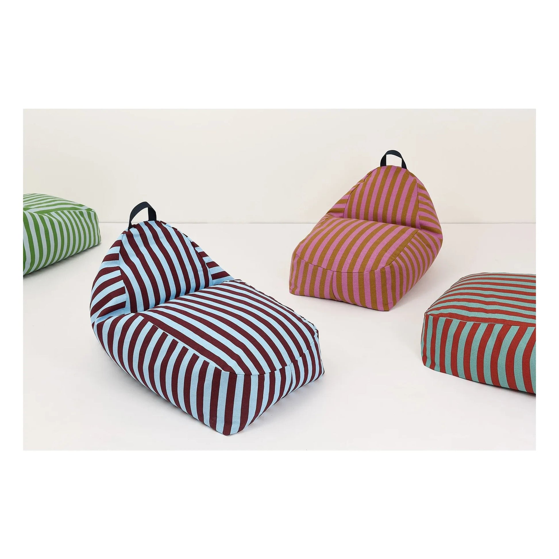 Nobodinoz - Bliss long pouffe | Pink