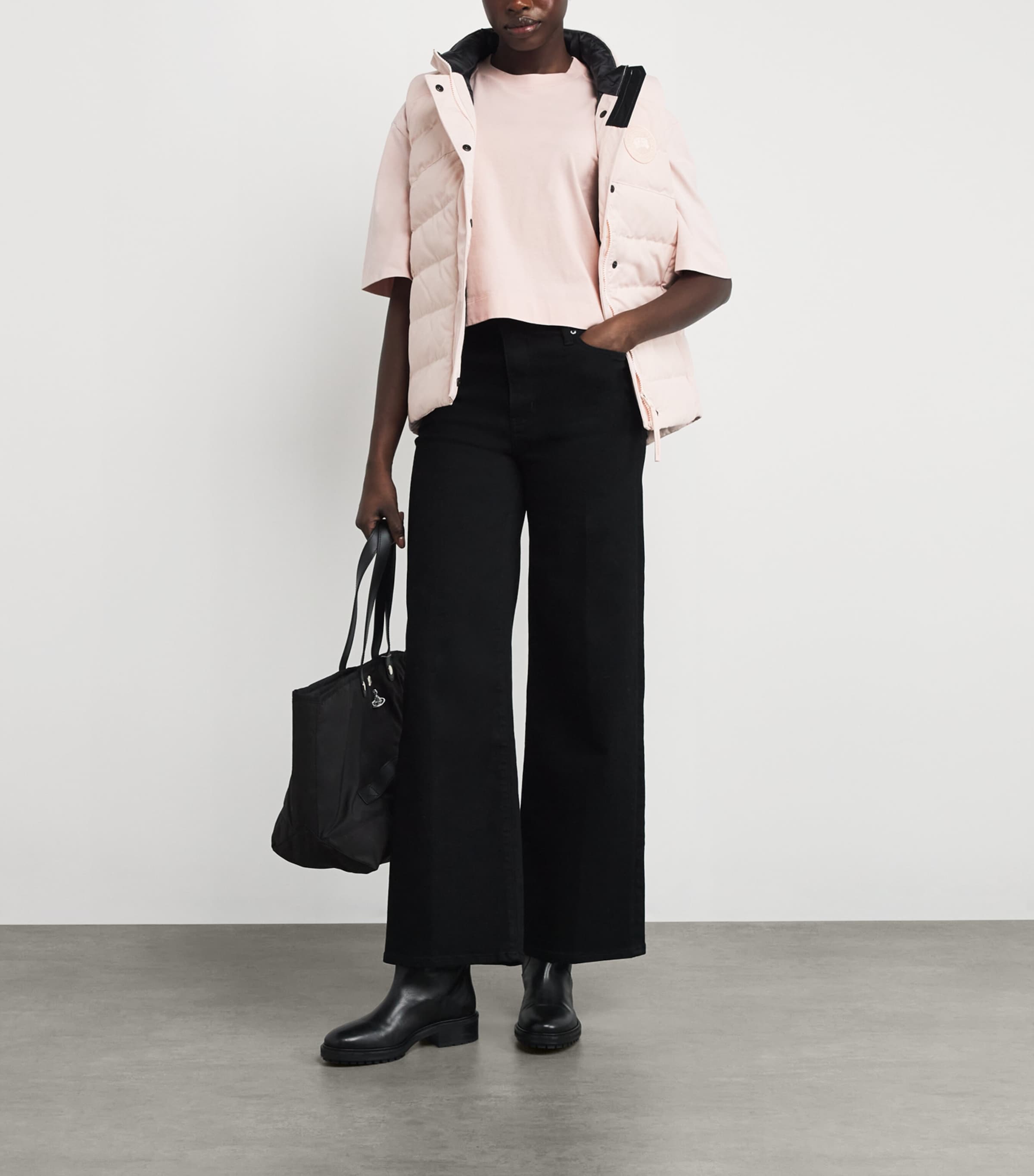 Cotton Addison Crop Top VINTAGE ROSE