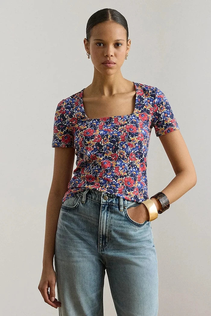 Lauren Ralph Lauren pamuklu kadın tişört
