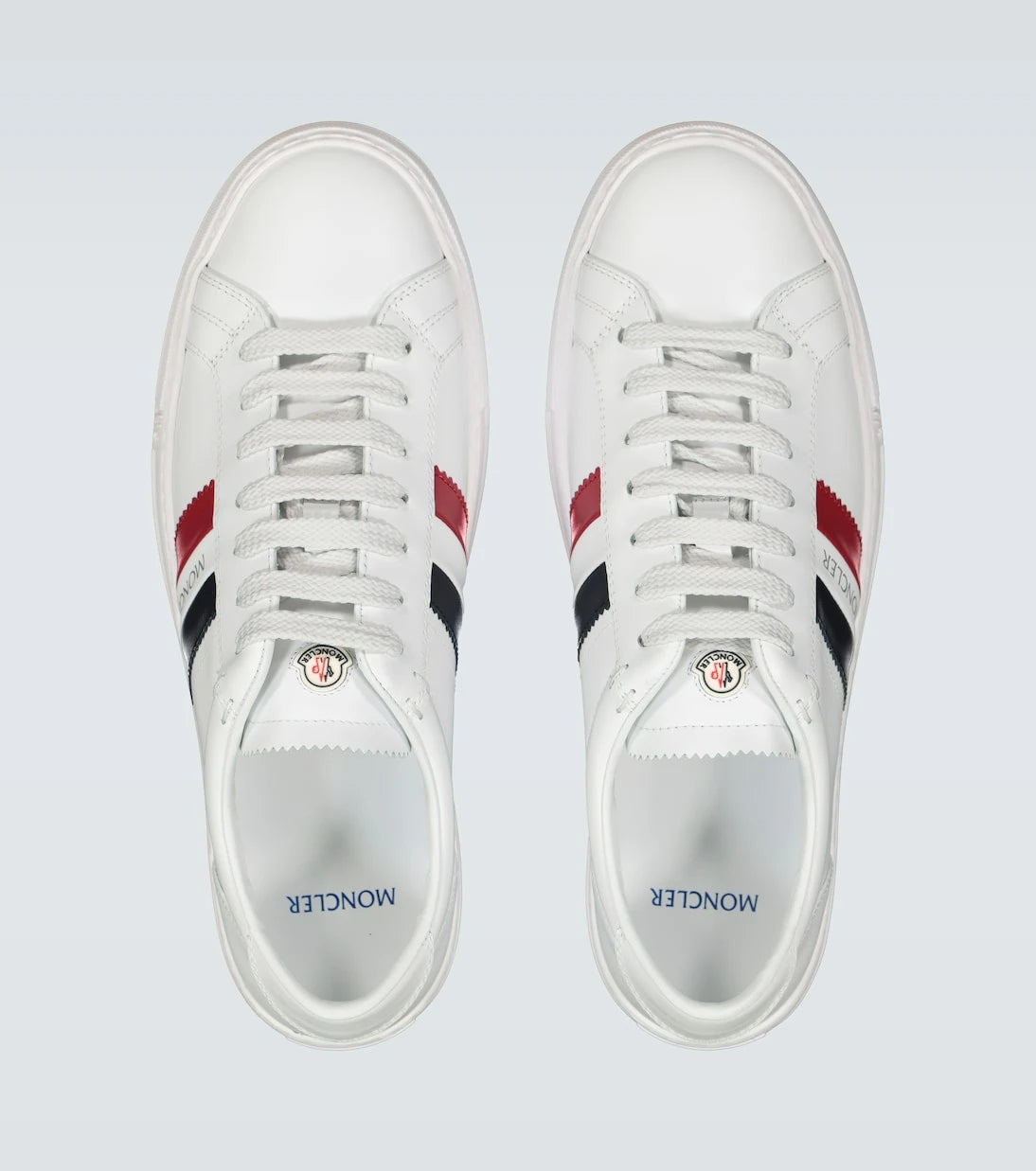 Moncler - New Monaco leather sneakers