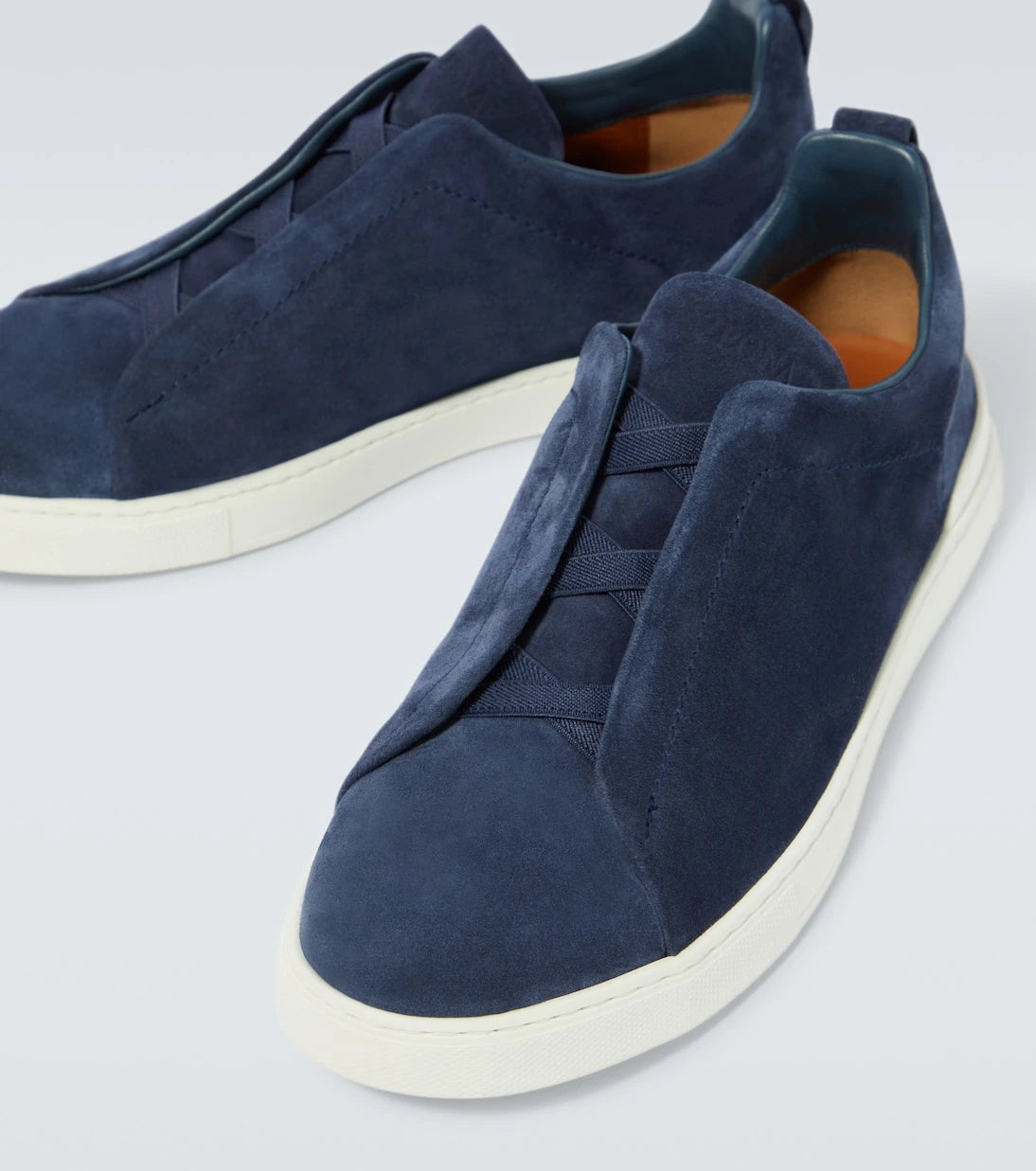 Zegna - Triple Stitch suede sneakers