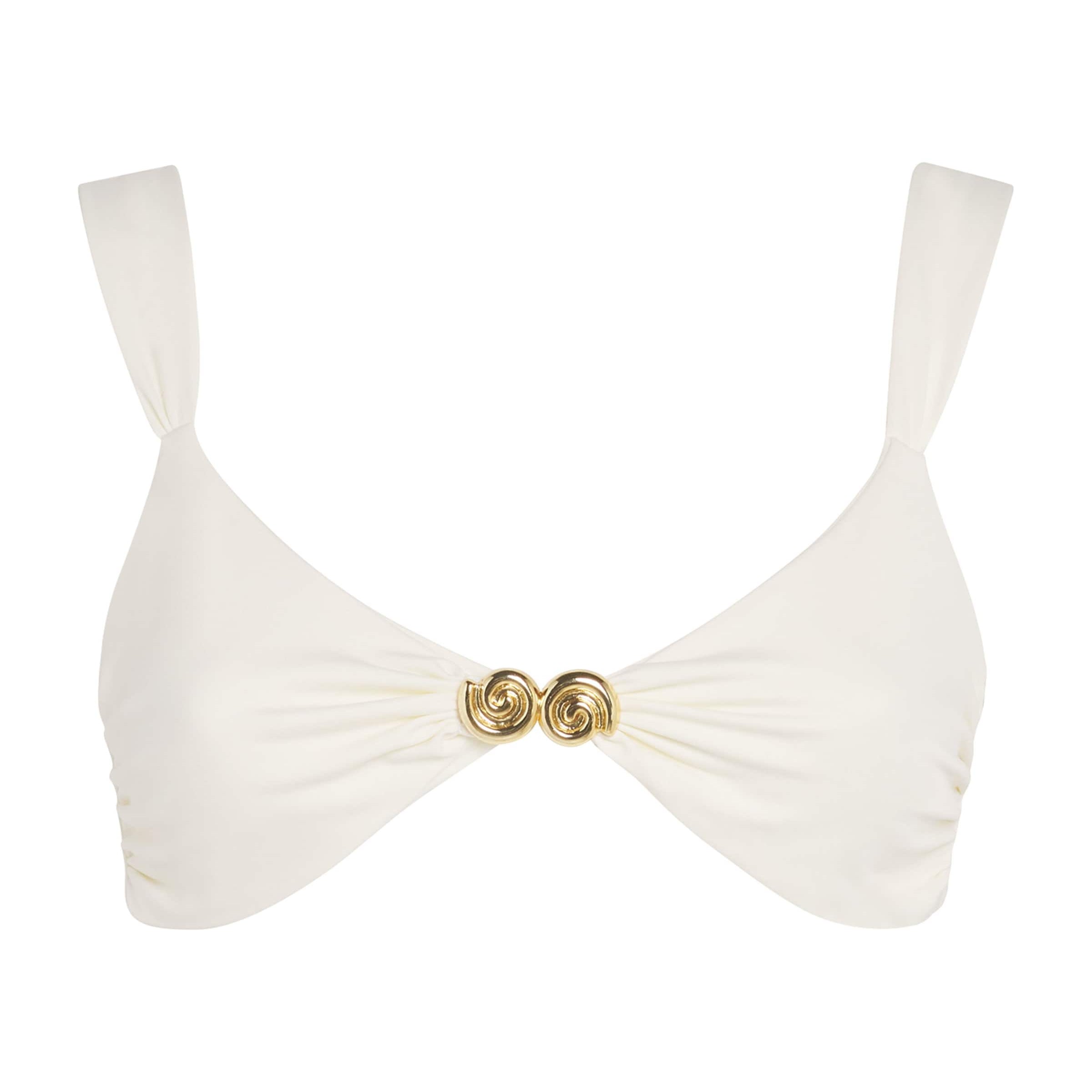 AWAY THAT DAY White Isola Bella Bikini Top