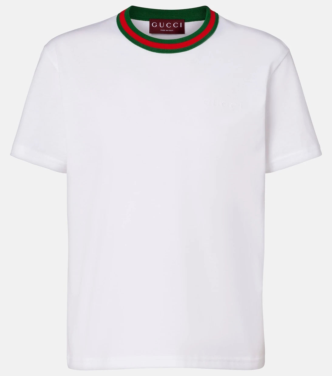 Gucci - Webstripe cotton jersey T-shirt