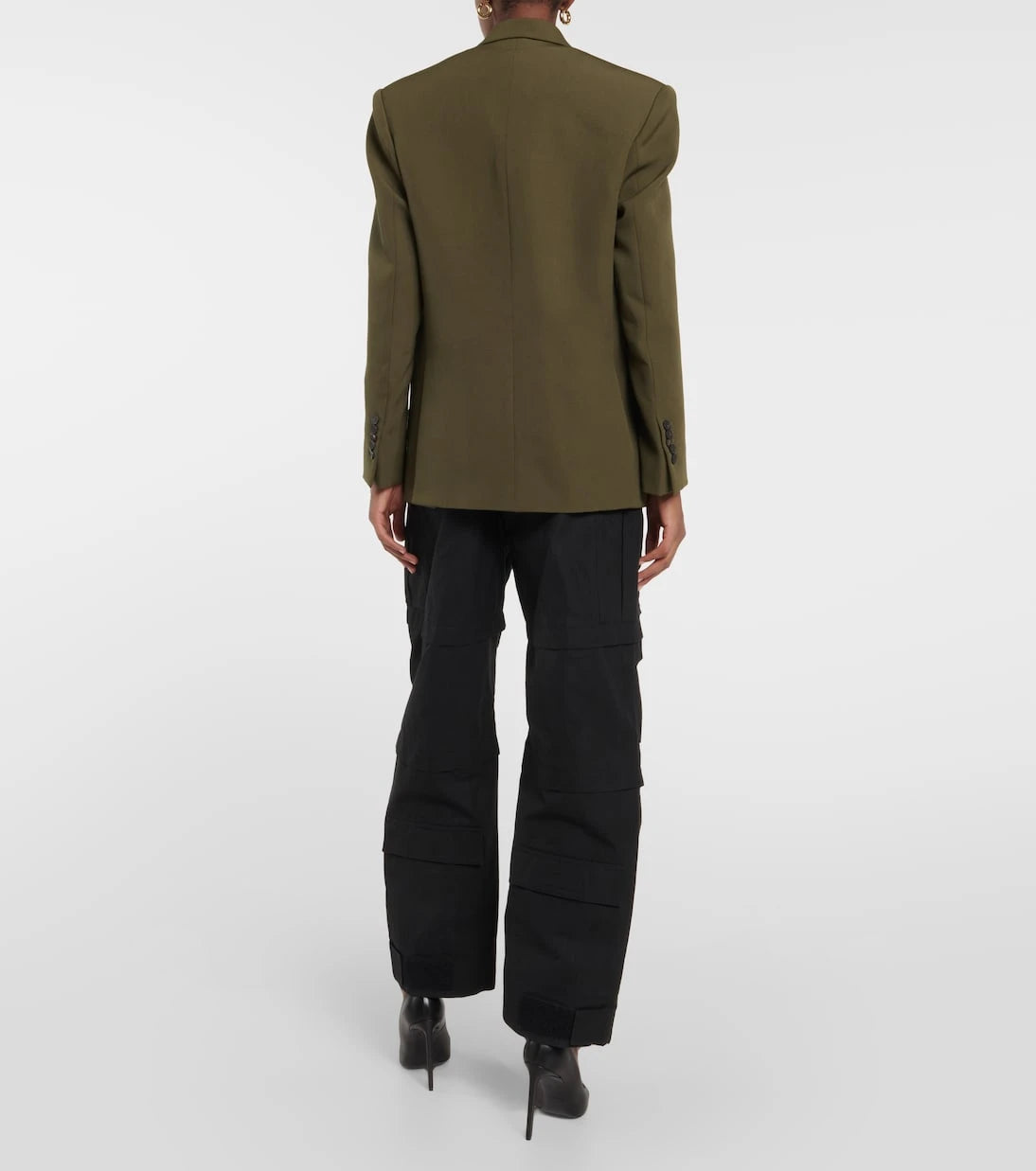 Wardrobe.NYC - Double-breasted virgin wool blazer