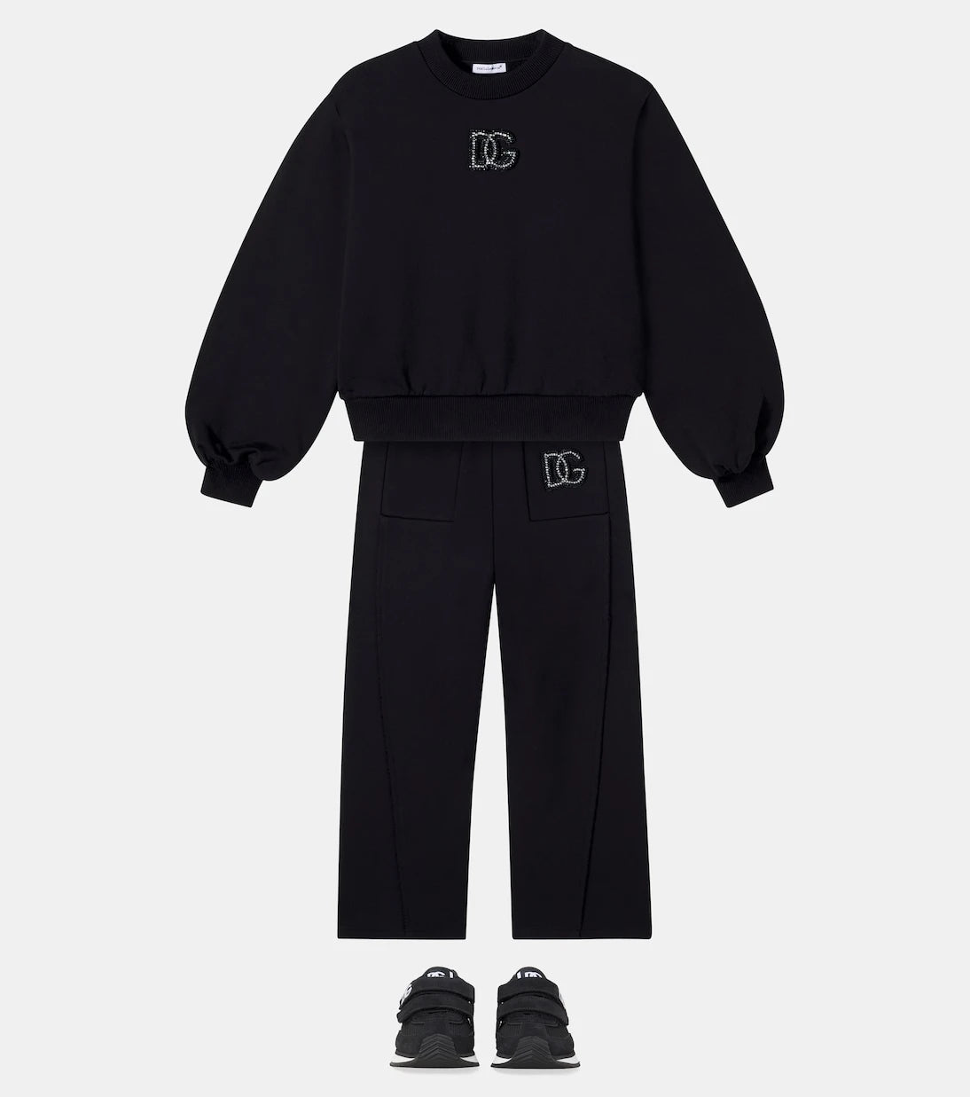 Dolce&Gabbana Kids - Cotton jersey sweatpants
