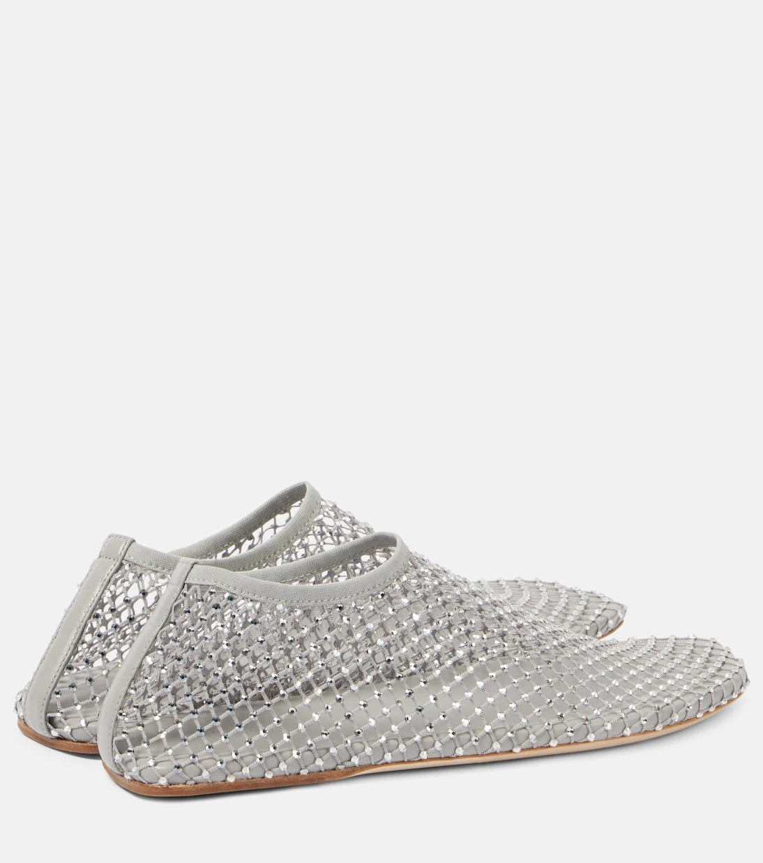 Christopher Esber - Minette embellished mesh flats