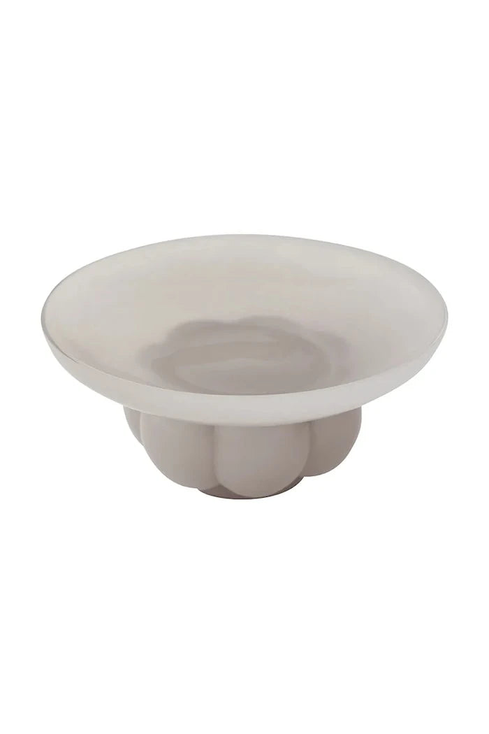 AYTM büyük renkli cam meyve kasesi 33 x 15 cm