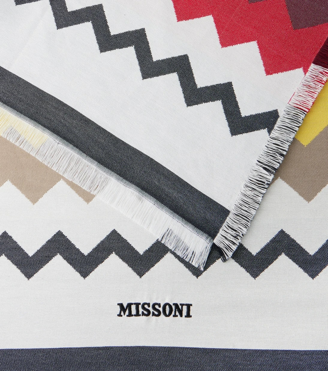 Missoni - Fouta Zigzag cotton beach towel