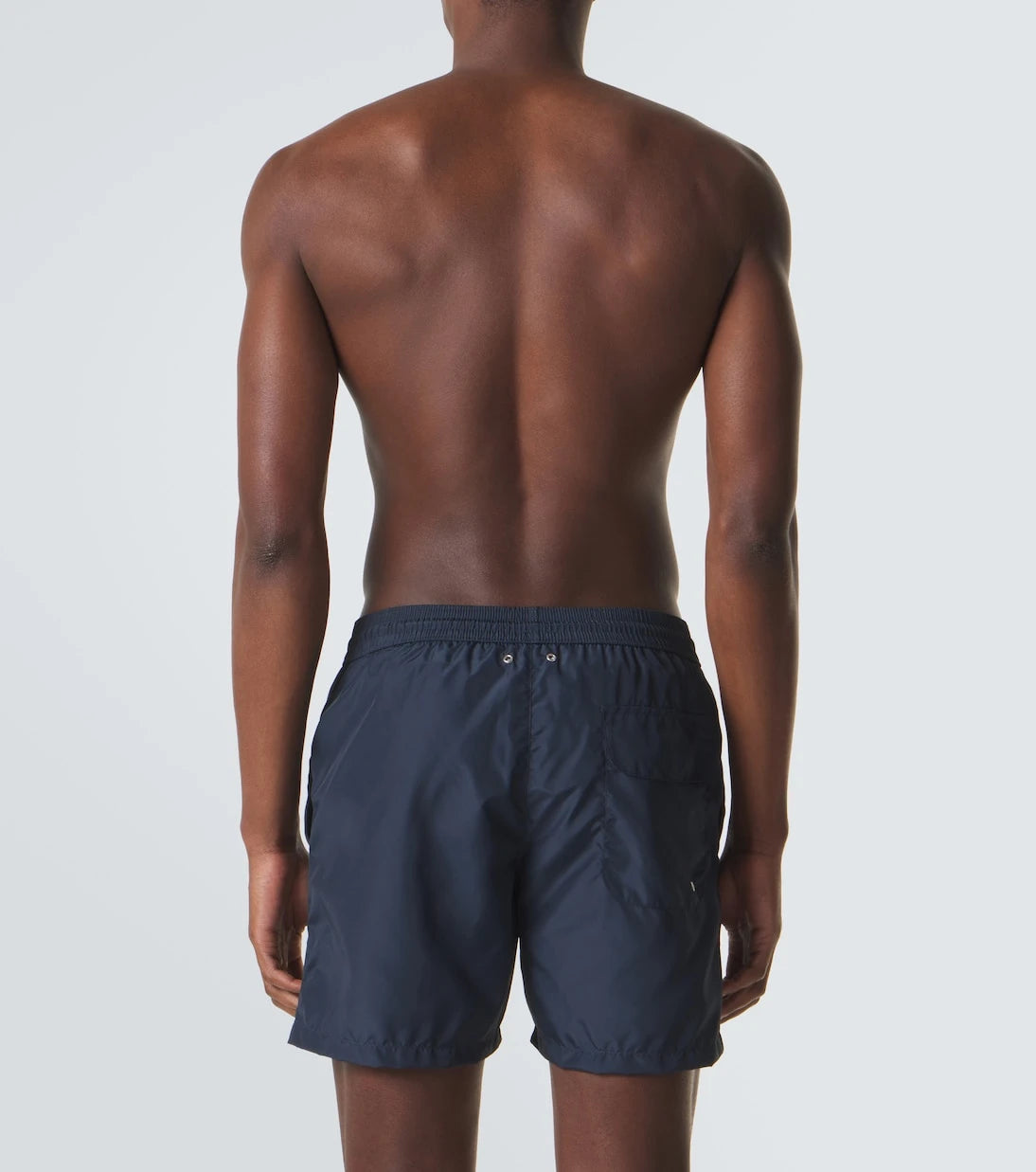 Rubinacci - Satin swim trunks